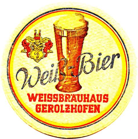 gerolzhofen sw-by weiss rund 1a (215-weiß bier)